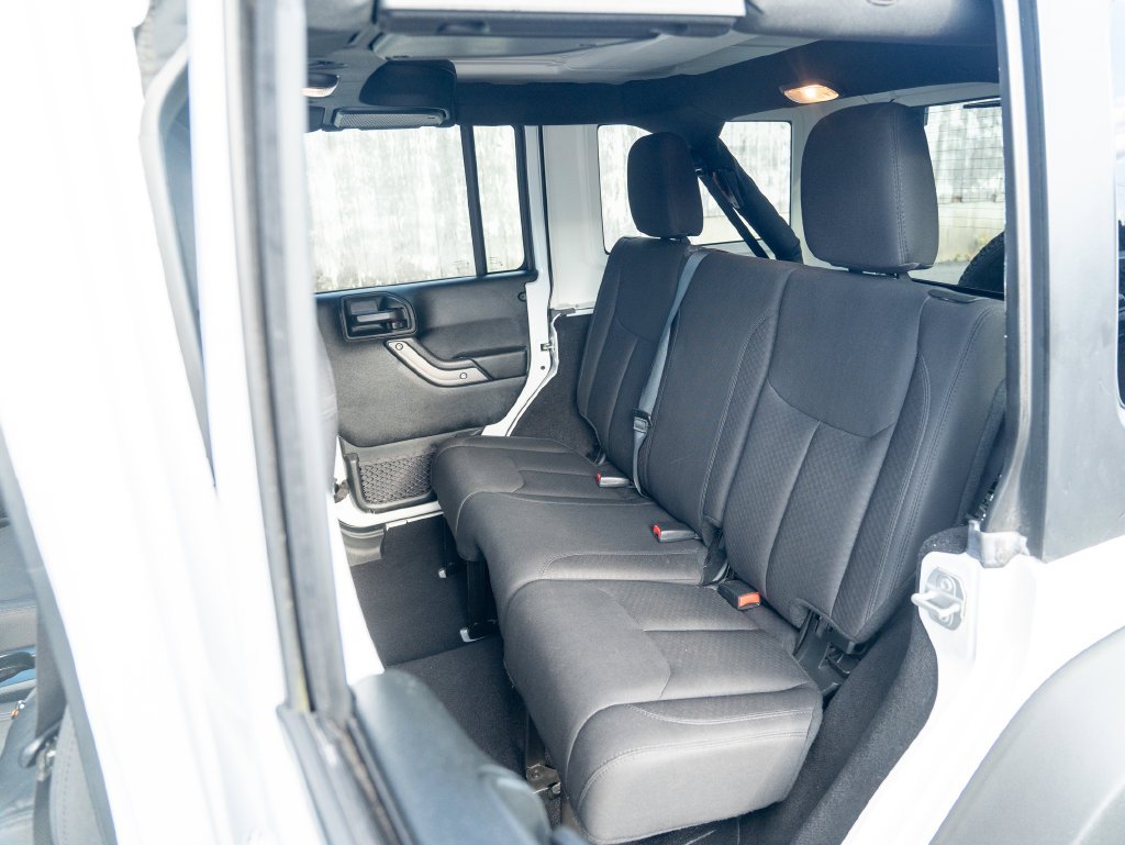 Used 2017 White Jeep Unlimited Sport image 36