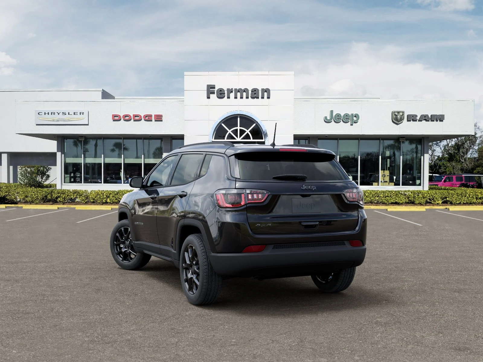 New 2026 Diamond Black Crystal Pearl-Coat Exterior Paint Jeep Latitude image 34