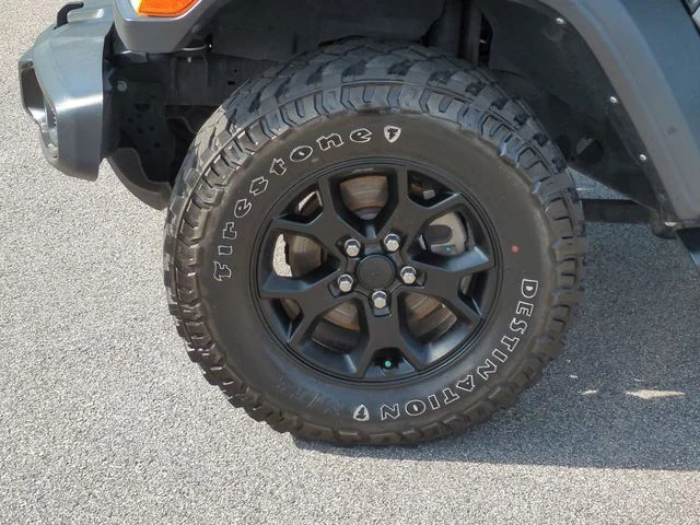 Used 2021 Gray Jeep Unlimited Willys image 10