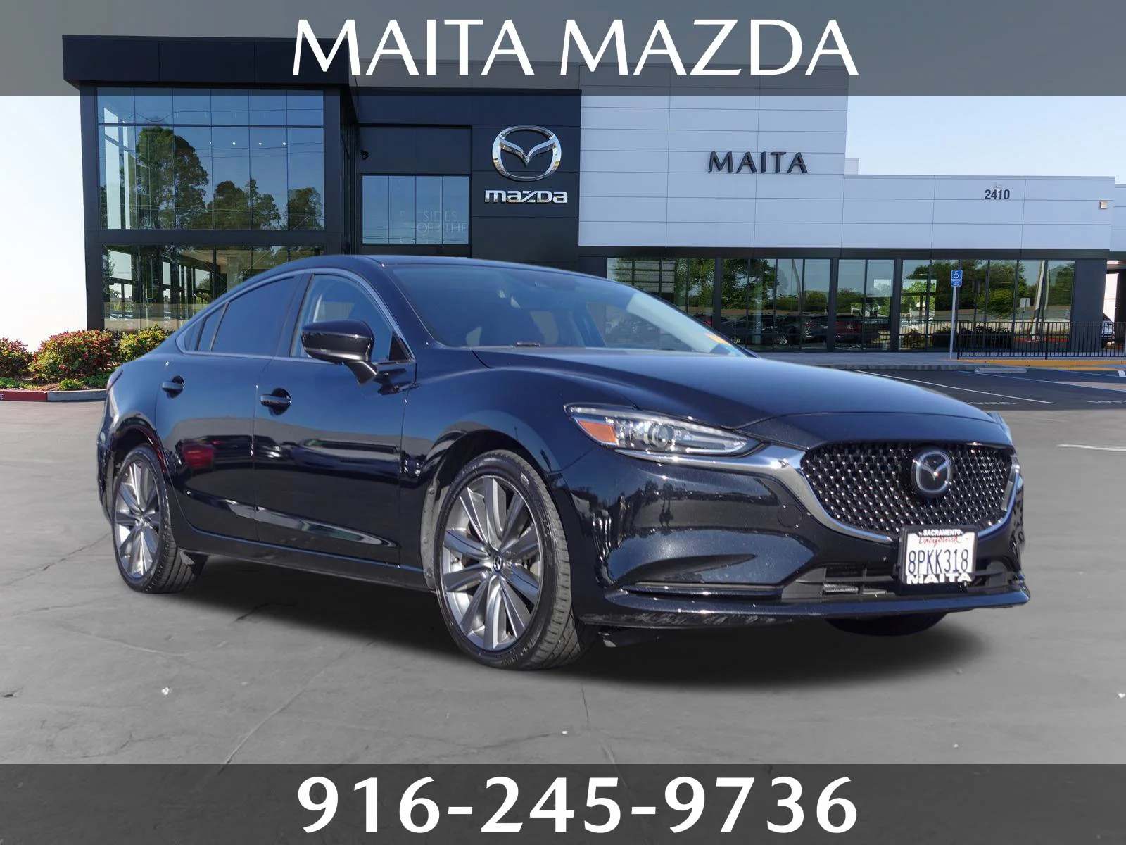 Used 2020 Jet Black Mica Mazda Grand Touring image 1