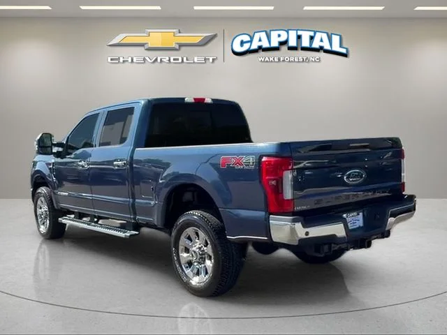 Used 2017 Blue Ford Lariat image 3