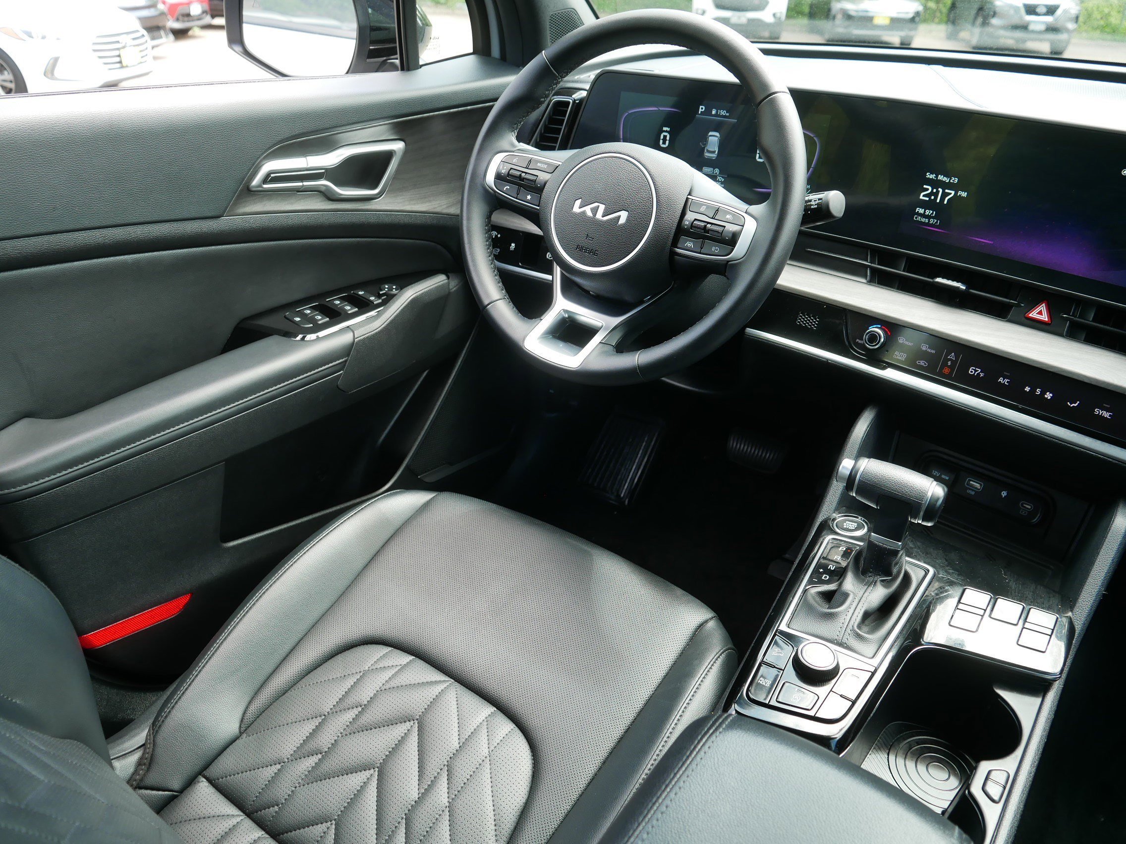 Used 2024 Wolf Gray Kia X-Line image 9