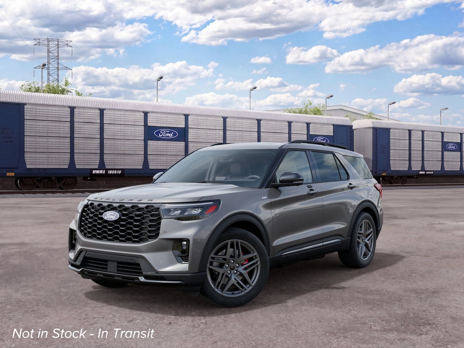 New 2027 Carbonized Gray Metallic Ford ST-Line image 2