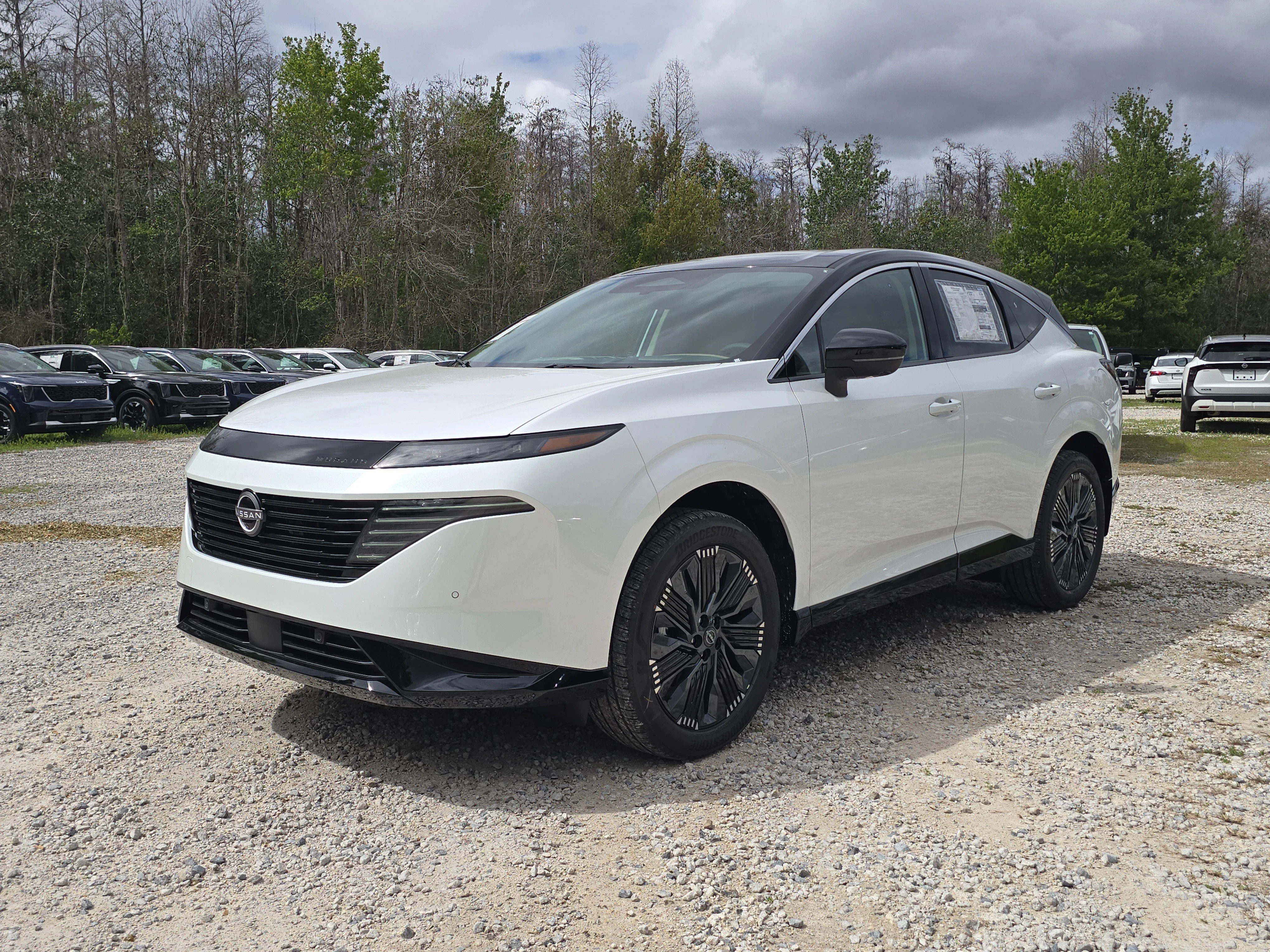 New 2026 Everest White Pearl TriCoat / Super Black Two-tone Nissan Platinum image 4