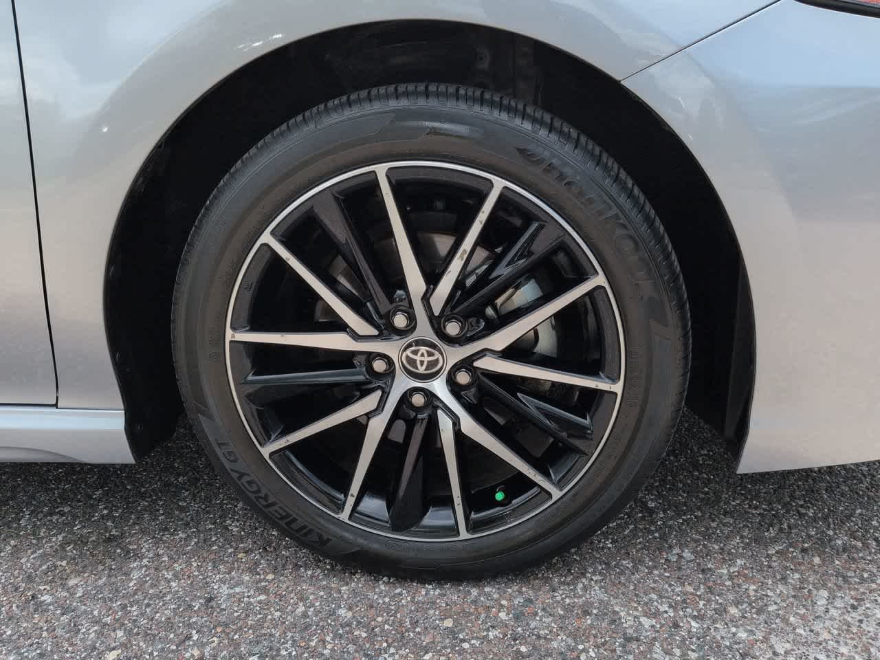 Used 2024 Celestial Silver Metallic Toyota SE image 11