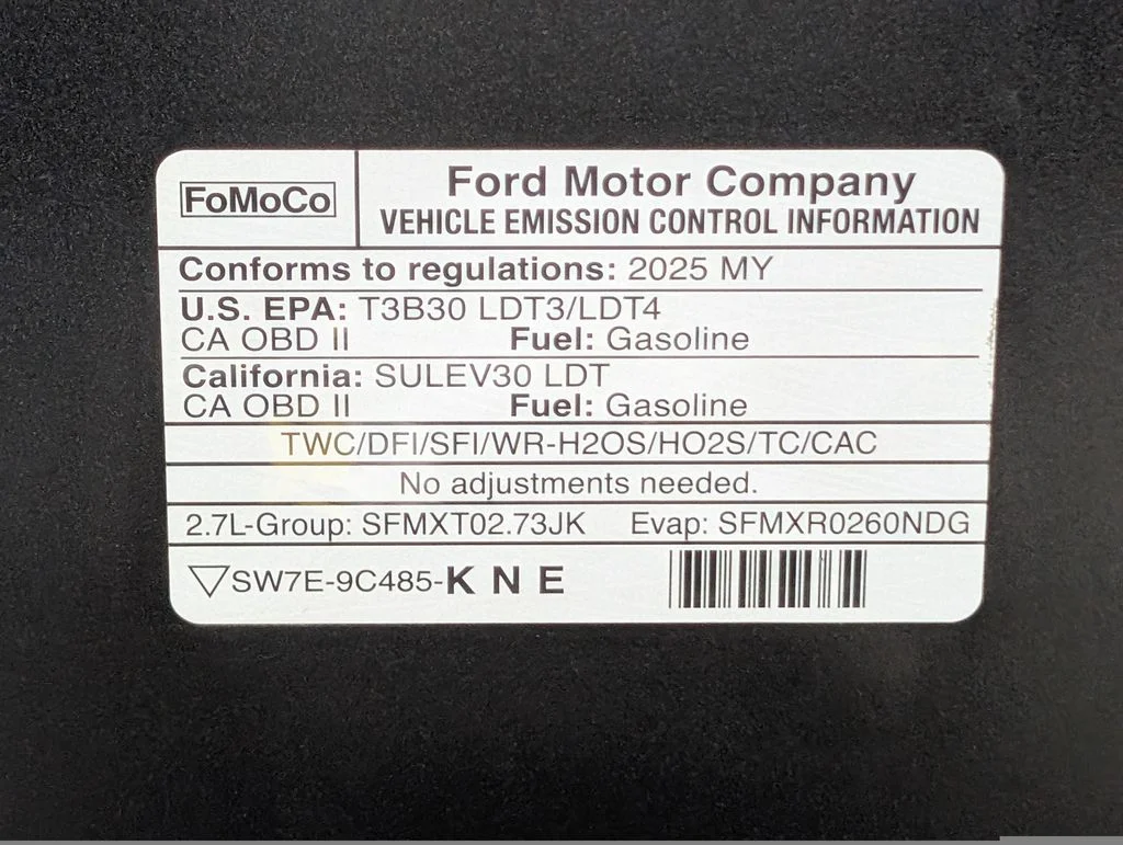 Certified Used 2025 Carbonized Gray Metallic Ford XLT image 27