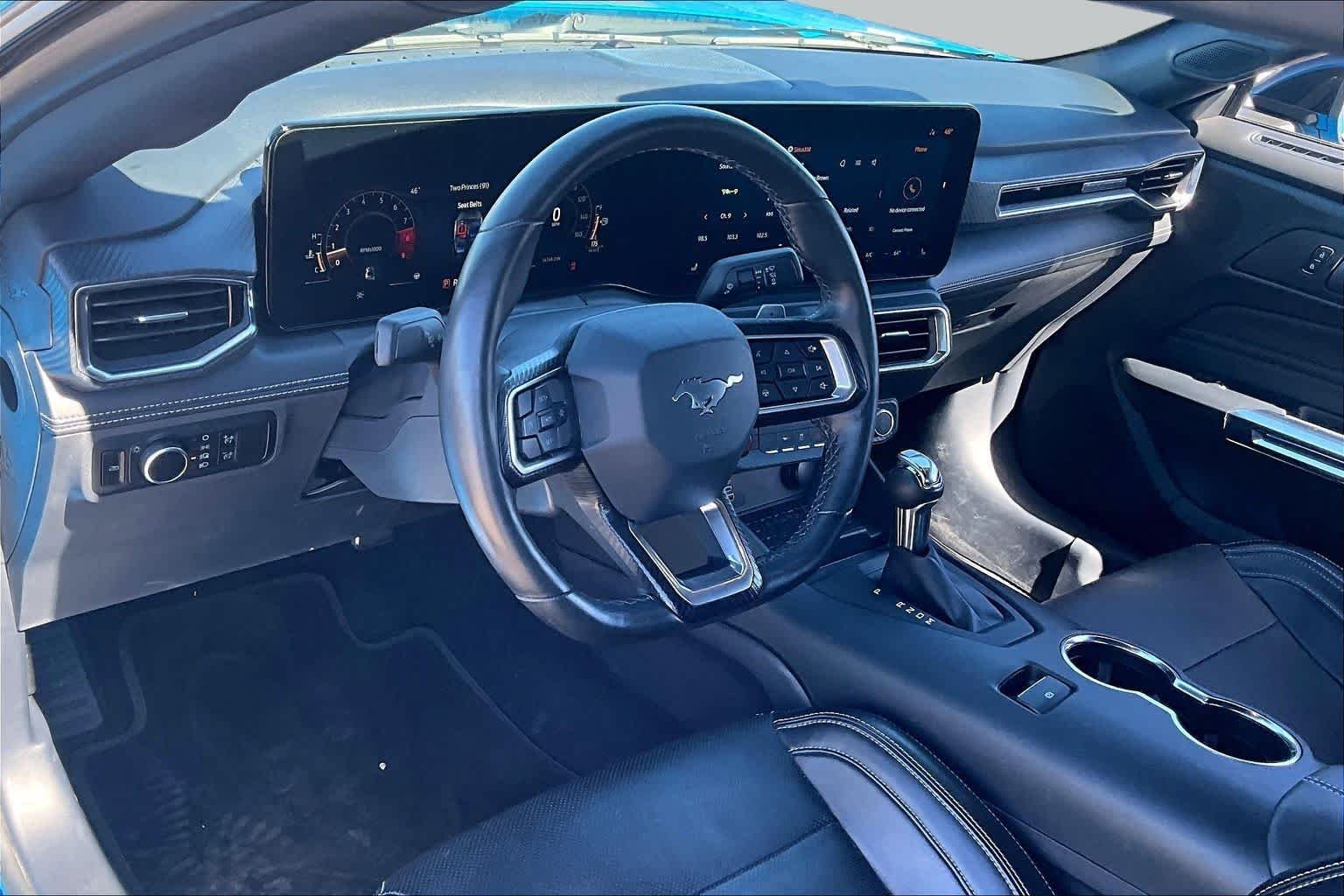 Used 2024 Grabber Blue Metallic Ford GT Premium image 14