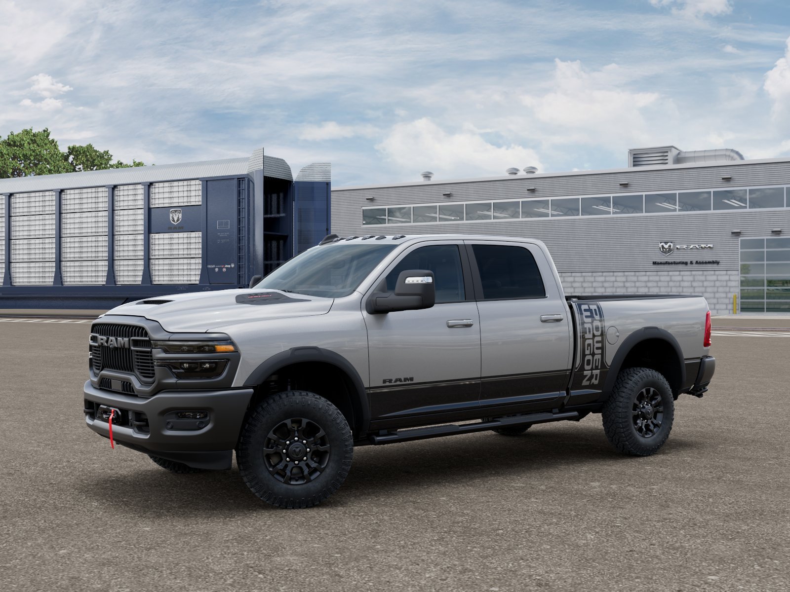 New 2026 Silver-Zynith Exterior Paint RAM Power Wagon image 1