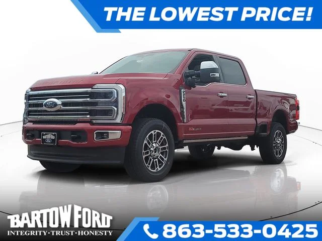 New 2026 Ruby Red Metallic Ford Platinum image 1