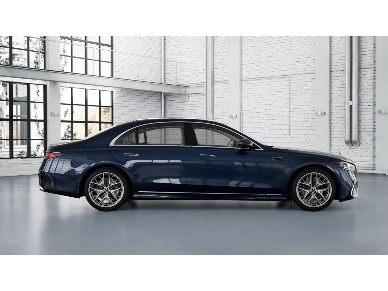 New 2027 Nautical Blue Metallic Mercedes-Benz S 580 4D Sedan 4MATIC® image 17