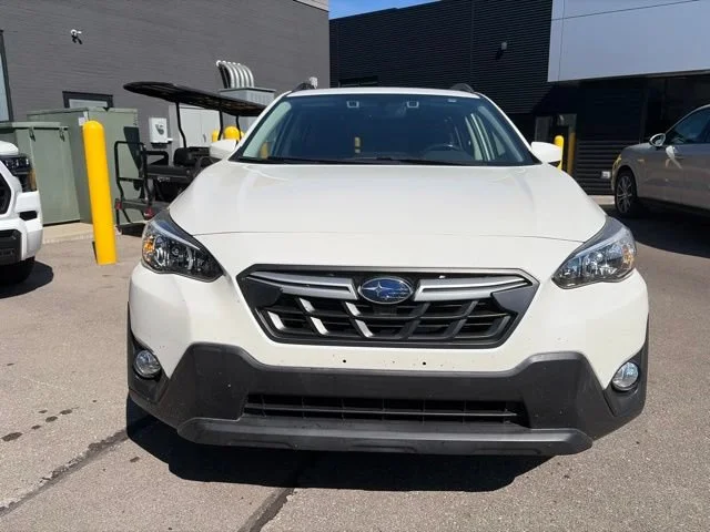 Used 2021 Crystal White Pearl Subaru Premium image 3
