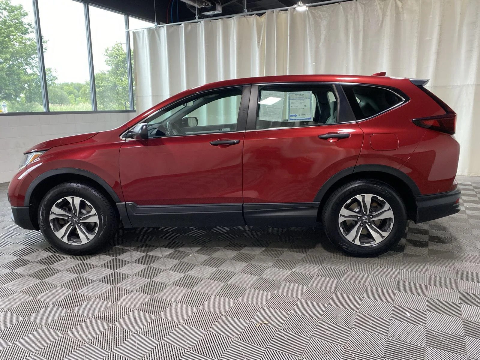 Used 2020 Radiant Red Metallic Honda  image 4