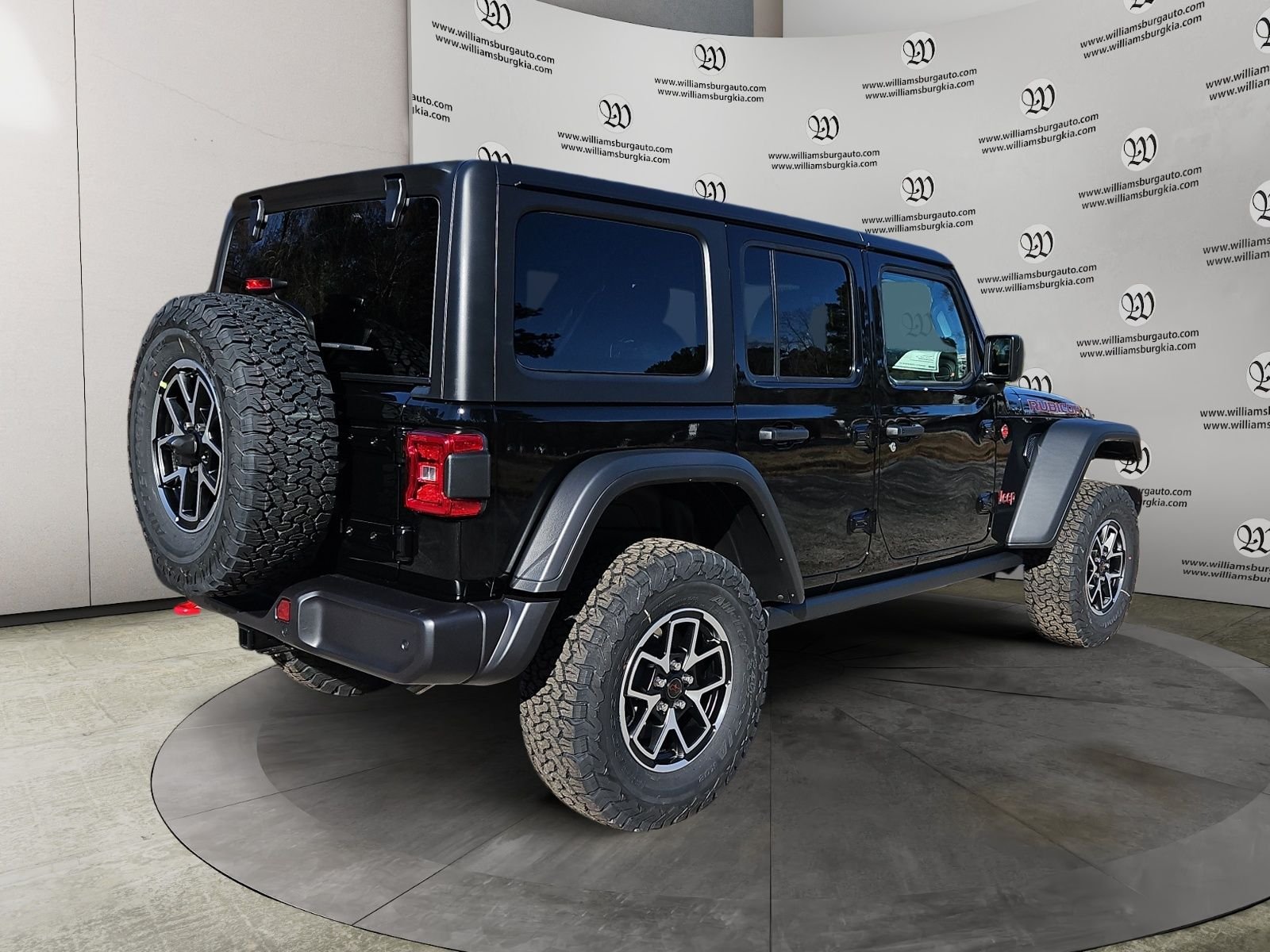 New 2026 Black Clearcoat Jeep Rubicon image 5