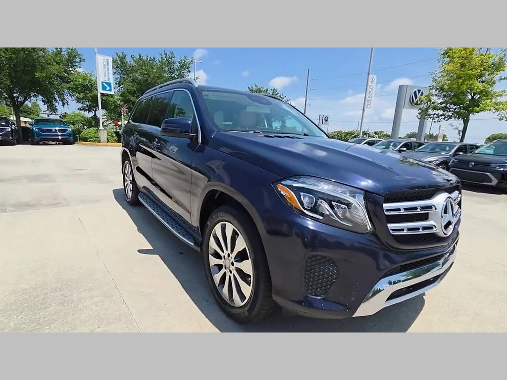 Used 2017 Blue Mercedes-Benz GLS 450 image 37