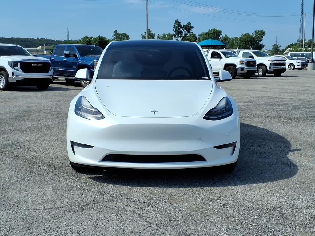 Used 2021 Tesla Model Y Performance with VIN 5YJYGDEF9MF073040 for sale in Sand Springs, OK