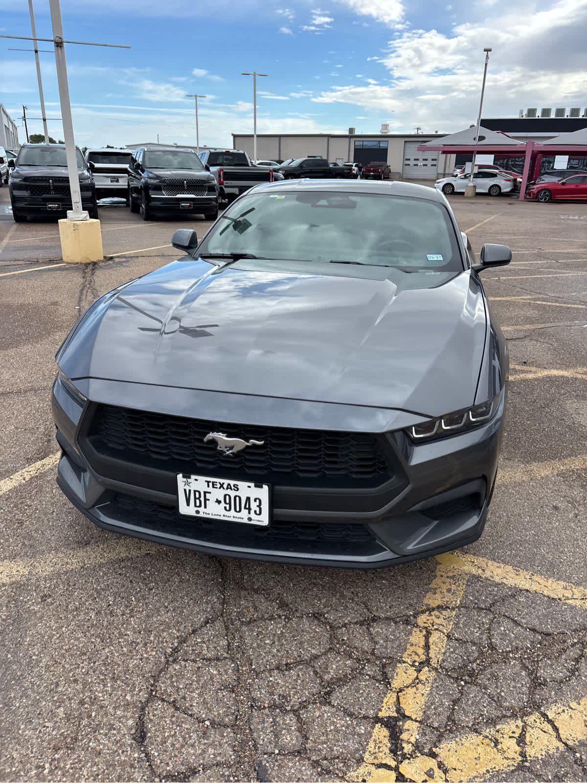 Used 2024 Carbonized Gray Ford EcoBoost Premium image 7