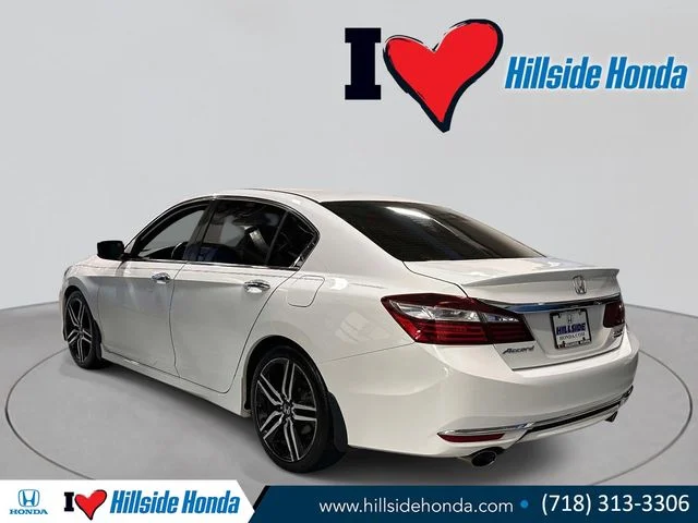 Certified 2017 Honda Accord Sport SE with VIN 1HGCR2F13HA203244 for sale in Jamaica, NY