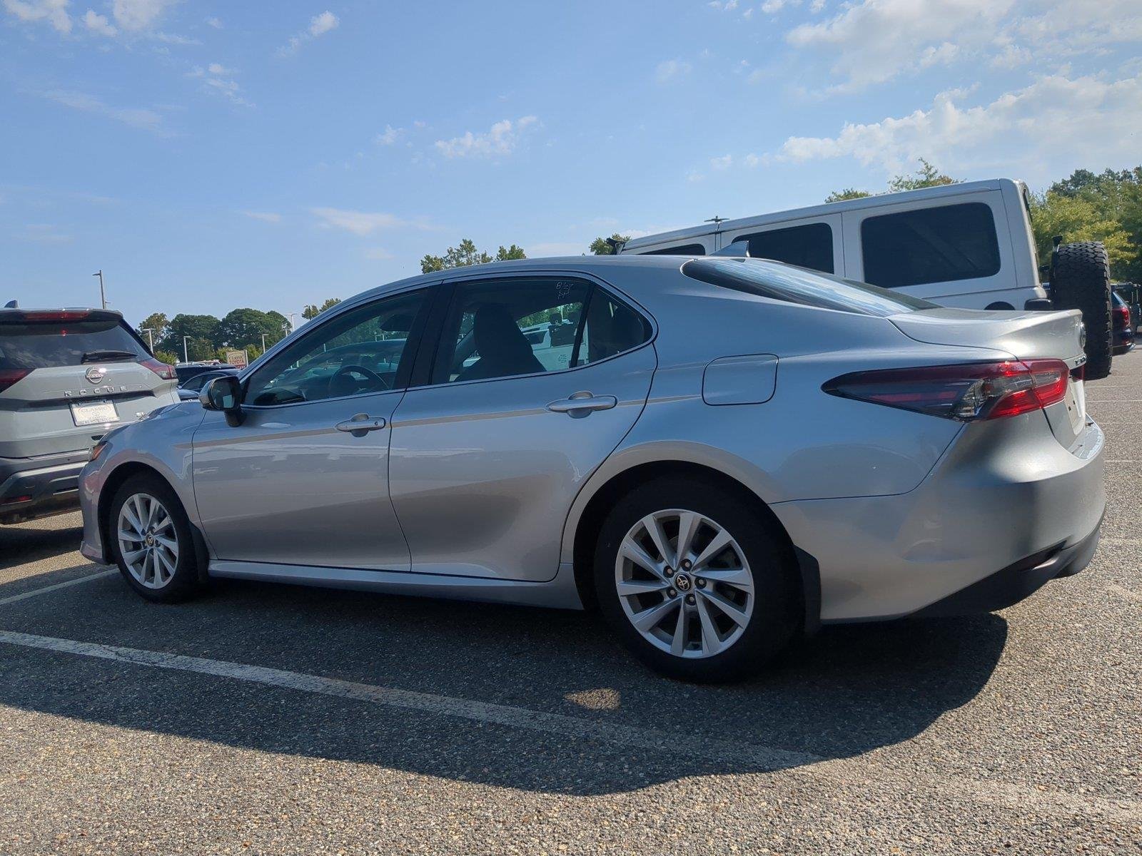Used 2024 Celestial Silver Metallic Toyota LE image 5