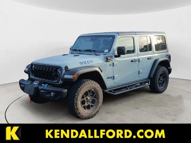 Used 2024 Earl Clearcoat Jeep Willys 4xe image 1