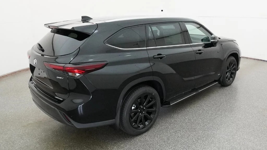 New 2026 Midnight Black Metallic Toyota Hybrid Limited image 2