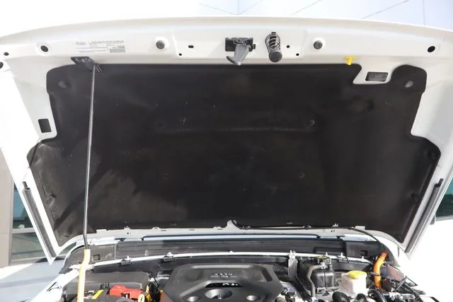 Used 2024 Bright White Clearcoat Jeep Sahara 4xe image 19