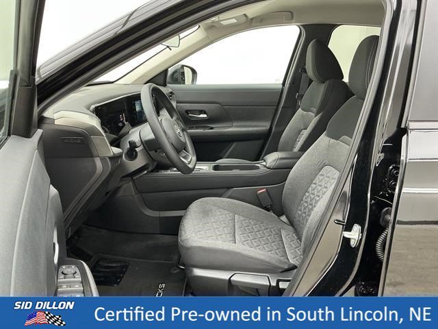 Certified Used 2025 Super Black Nissan SV image 17