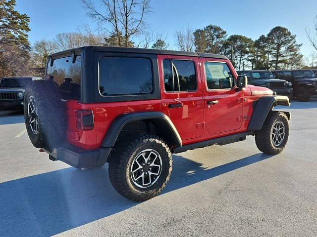 New 2026 Firecracker Red Clear-Coat Exterior Paint Jeep Rubicon image 3