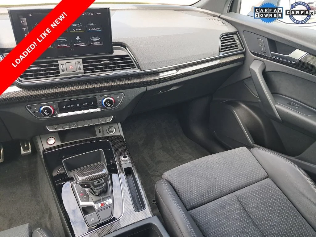 Used 2022 Glacier White Metallic Audi Premium image 19