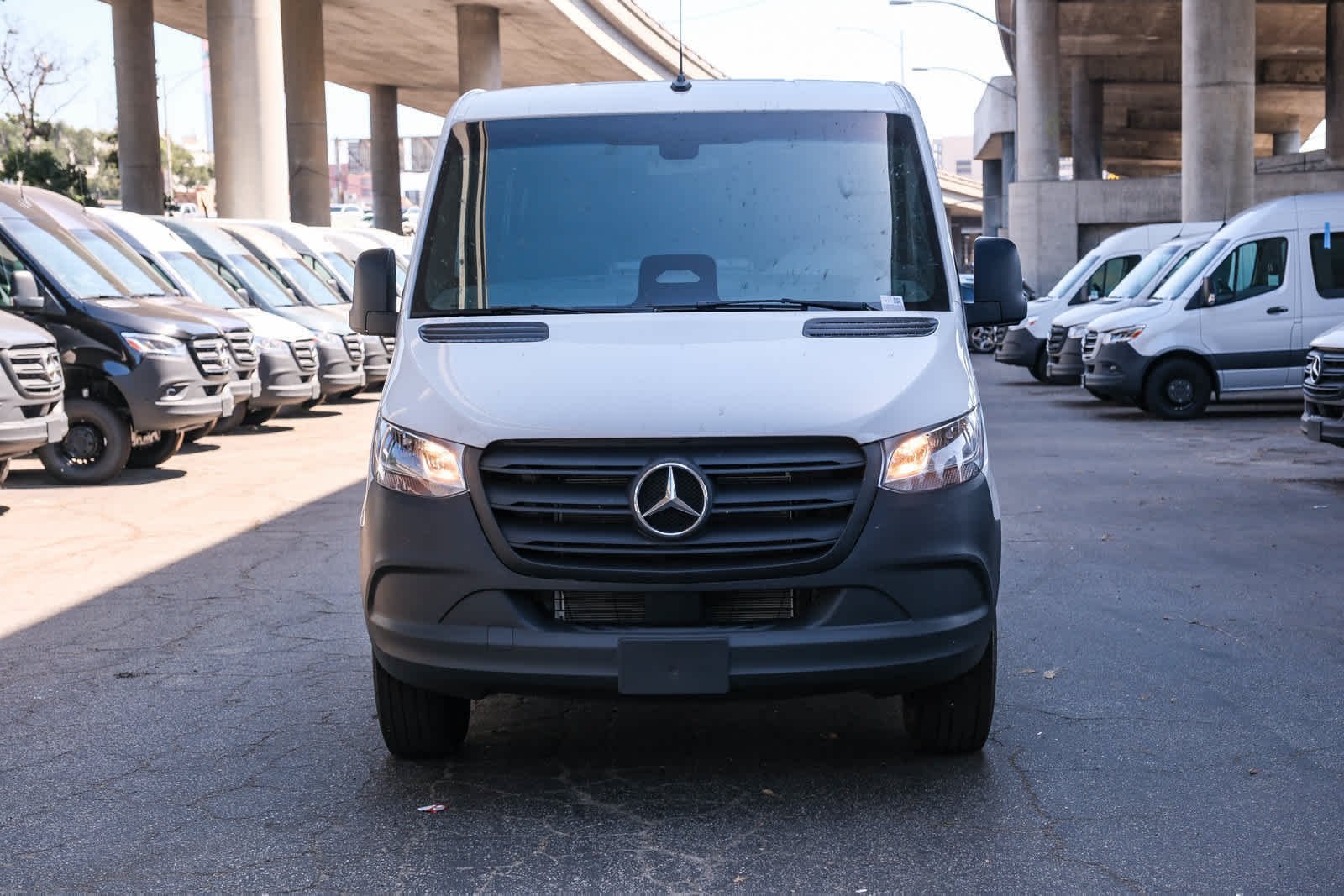 New 2026 Arctic+White Mercedes-Benz Cargo 144 WB  RWD 2.0L 4-Cylinder image 2