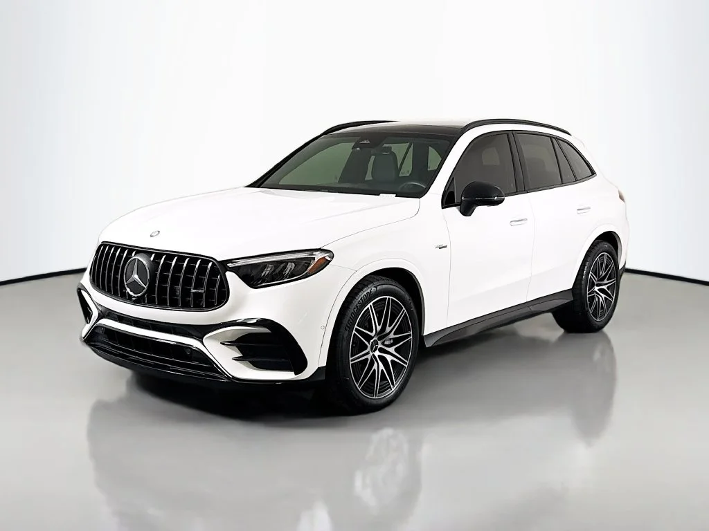 Used 2025 White Mercedes-Benz GLC 43 AMG® image 3