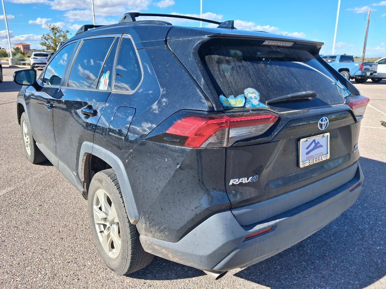 Used 2021 Midnight Black Metallic Toyota XLE image 3