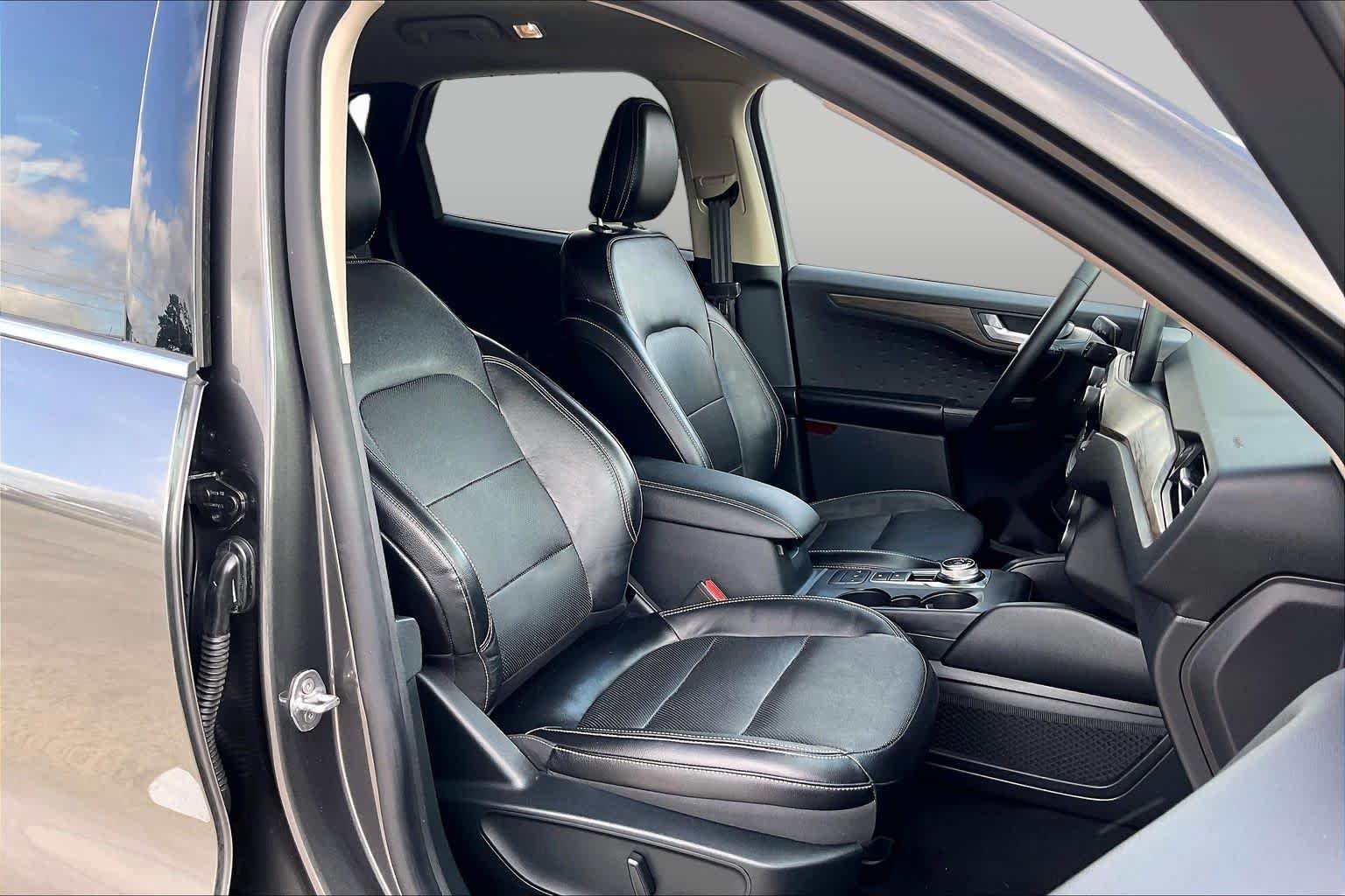 Used 2020 Magnetic Metallic Ford Titanium Hybrid image 8