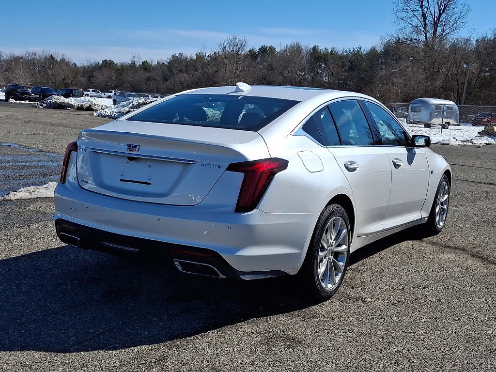 Used 2020 Crystal White Tricoat Cadillac Premium Luxury image 11