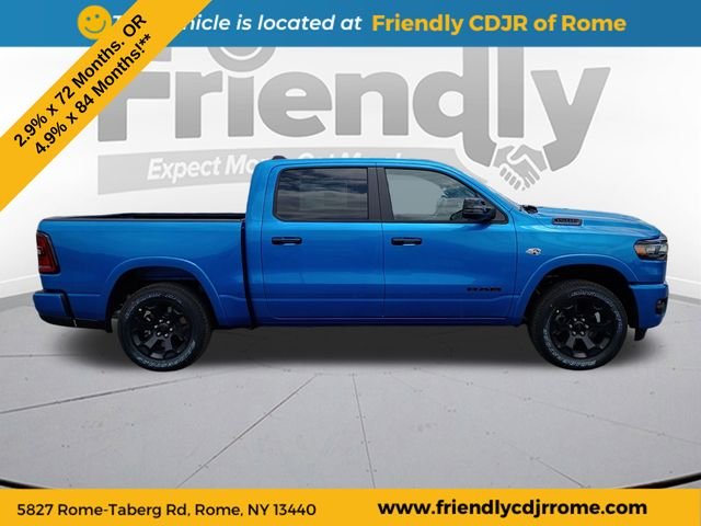 New 2026 Hydro Blue Pearl-Coat Exterior Paint RAM Big Horn/Lone Star image 4
