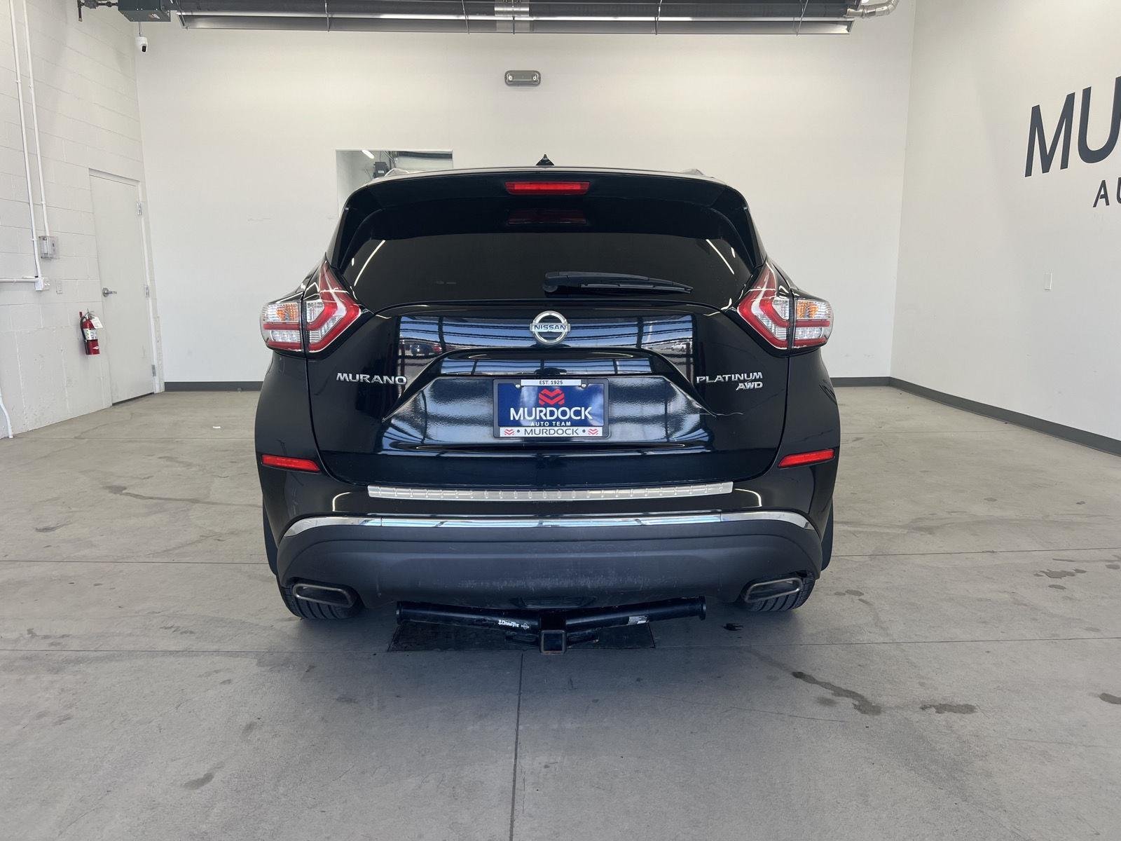 Used 2015 Magnetic Black Metallic Nissan Platinum image 3