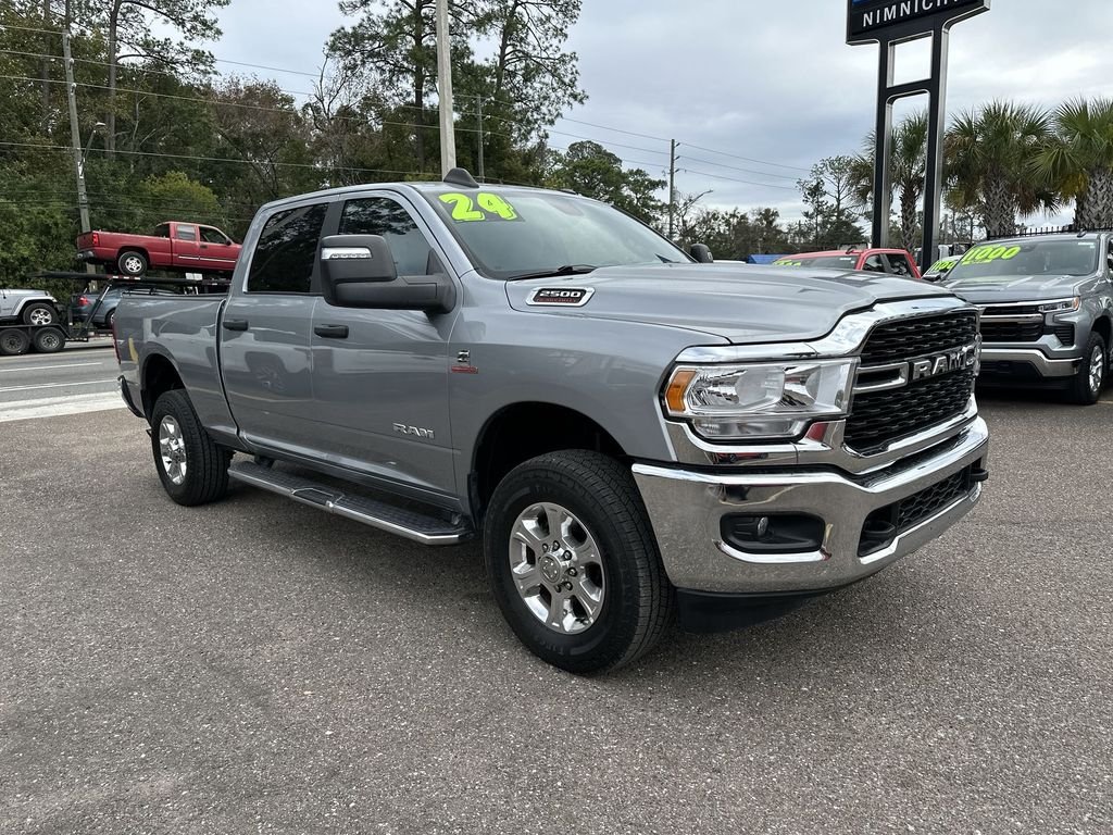 Used 2024 Billet Silver Metallic Clearcoat Ram Big Horn image 10