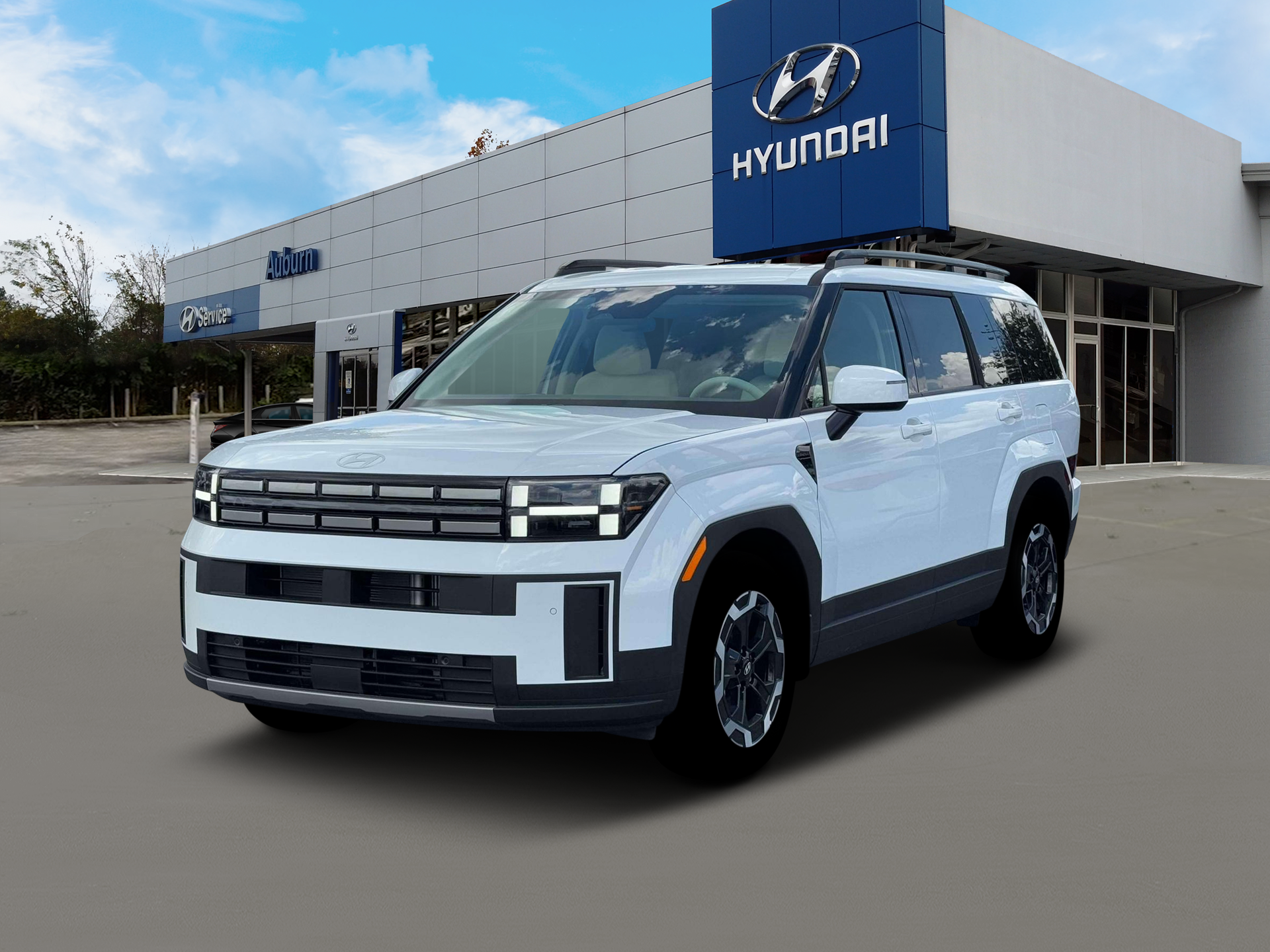 New 2026 White Hyundai SEL FWD image 1