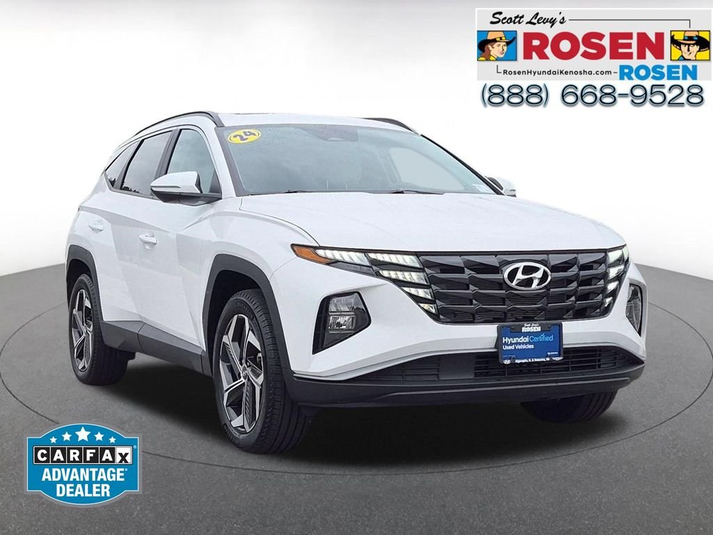 Certified Used 2024 White Hyundai SEL image 1