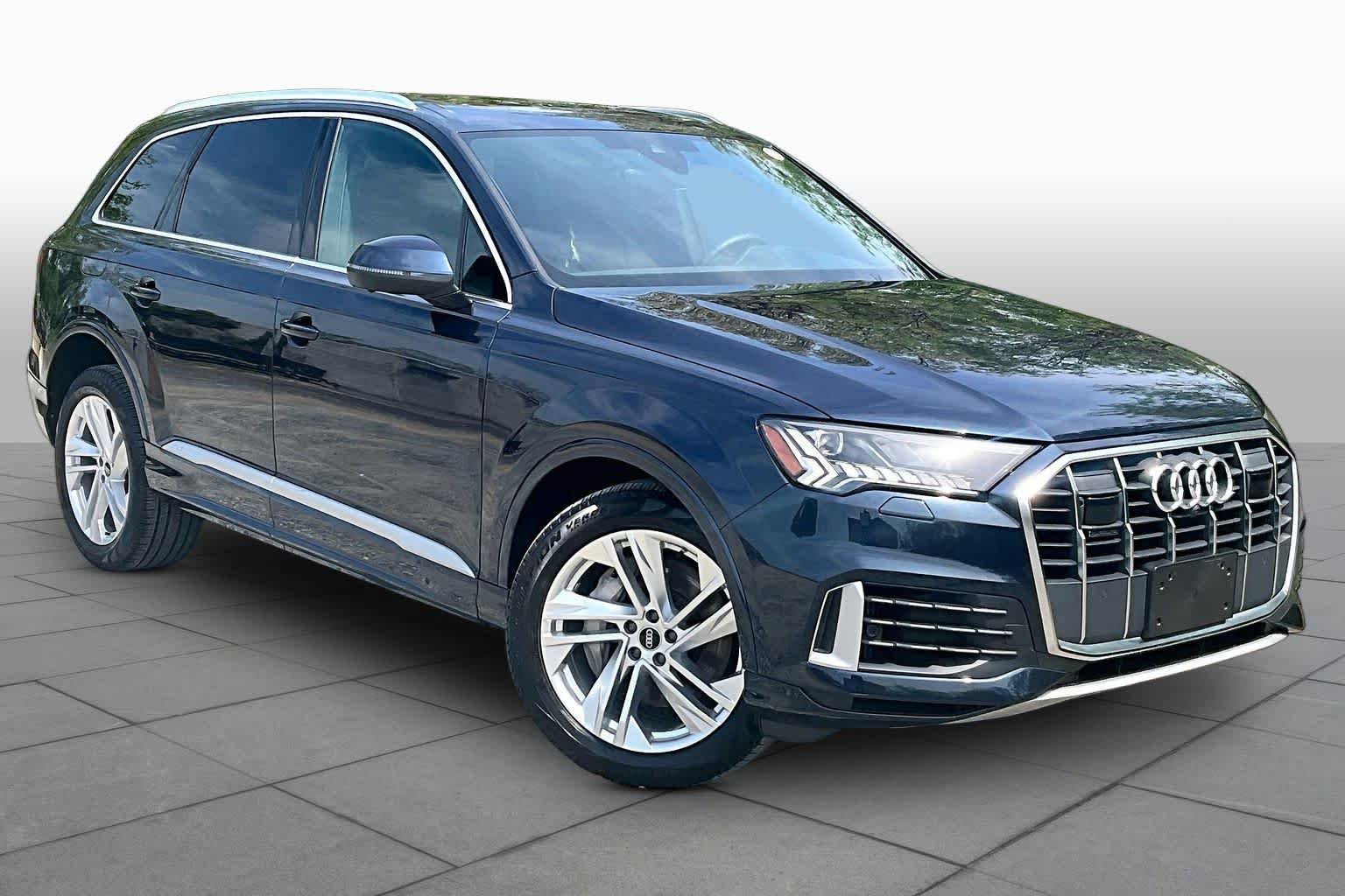 Used 2023 Waitomo Blue Metallic Audi Premium Plus image 3