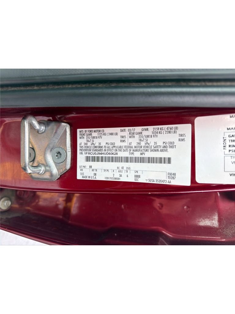 Used 2017 Ruby Red Metallic Ford Titanium image 22