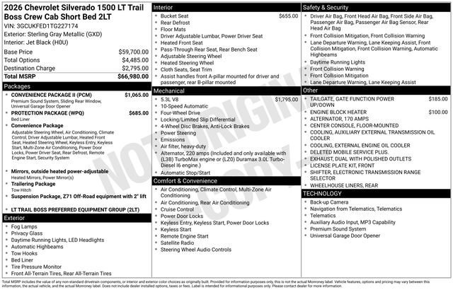 2026 Chevrolet Silverado 1500 LT Trail Boss - Photo 26