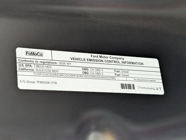New 2026 Agate Black Metallic Ford F-250® Lariat® image 73