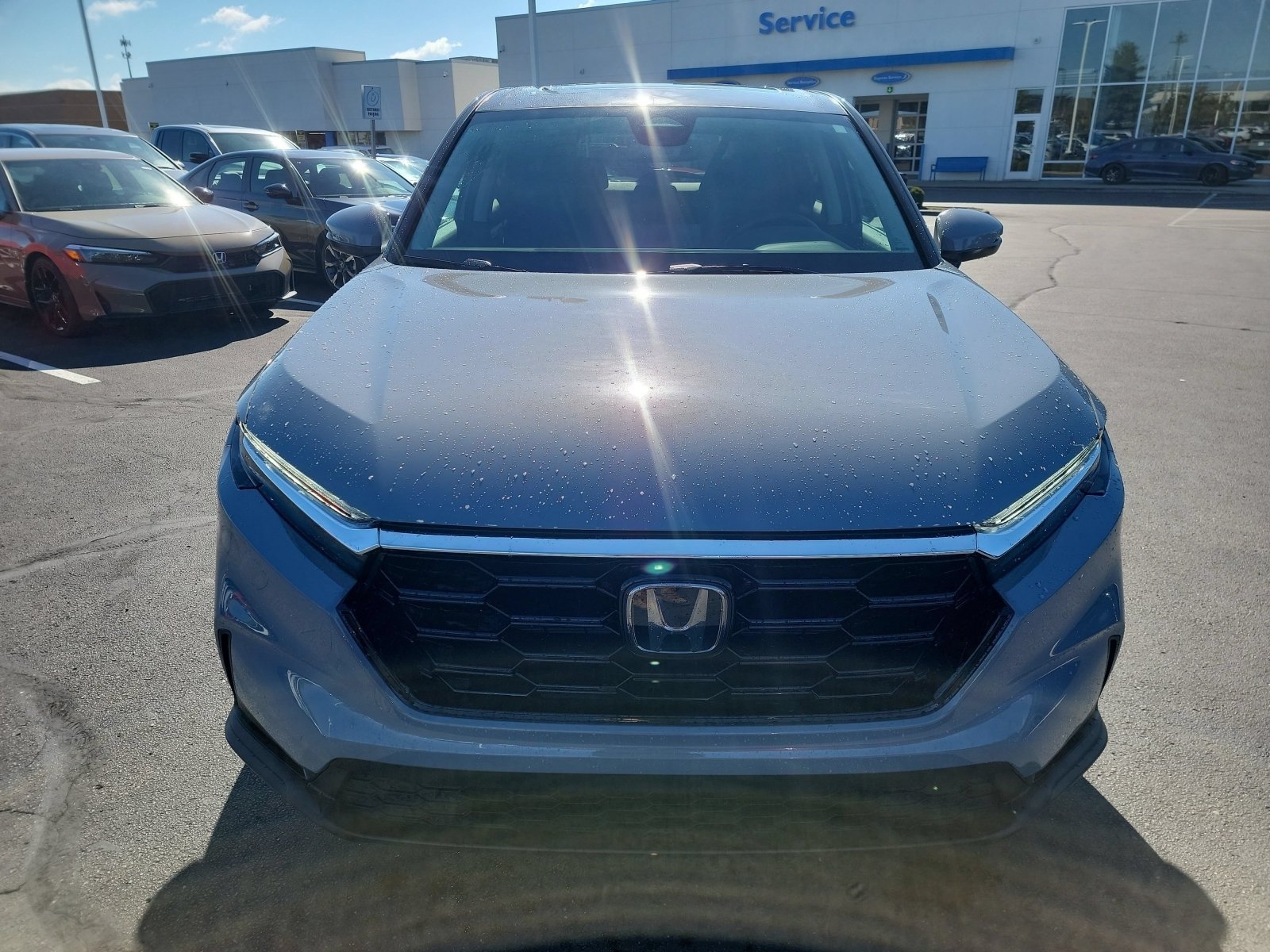 New 2026 Urban Gray Pearl Honda EX image 2