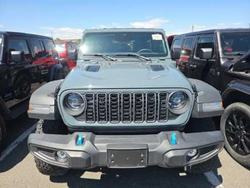 Used 2025 Jeep Wrangler 4xe Rubicon 4XE with VIN 1C4RJXR69SW586296 for sale in Kansas City