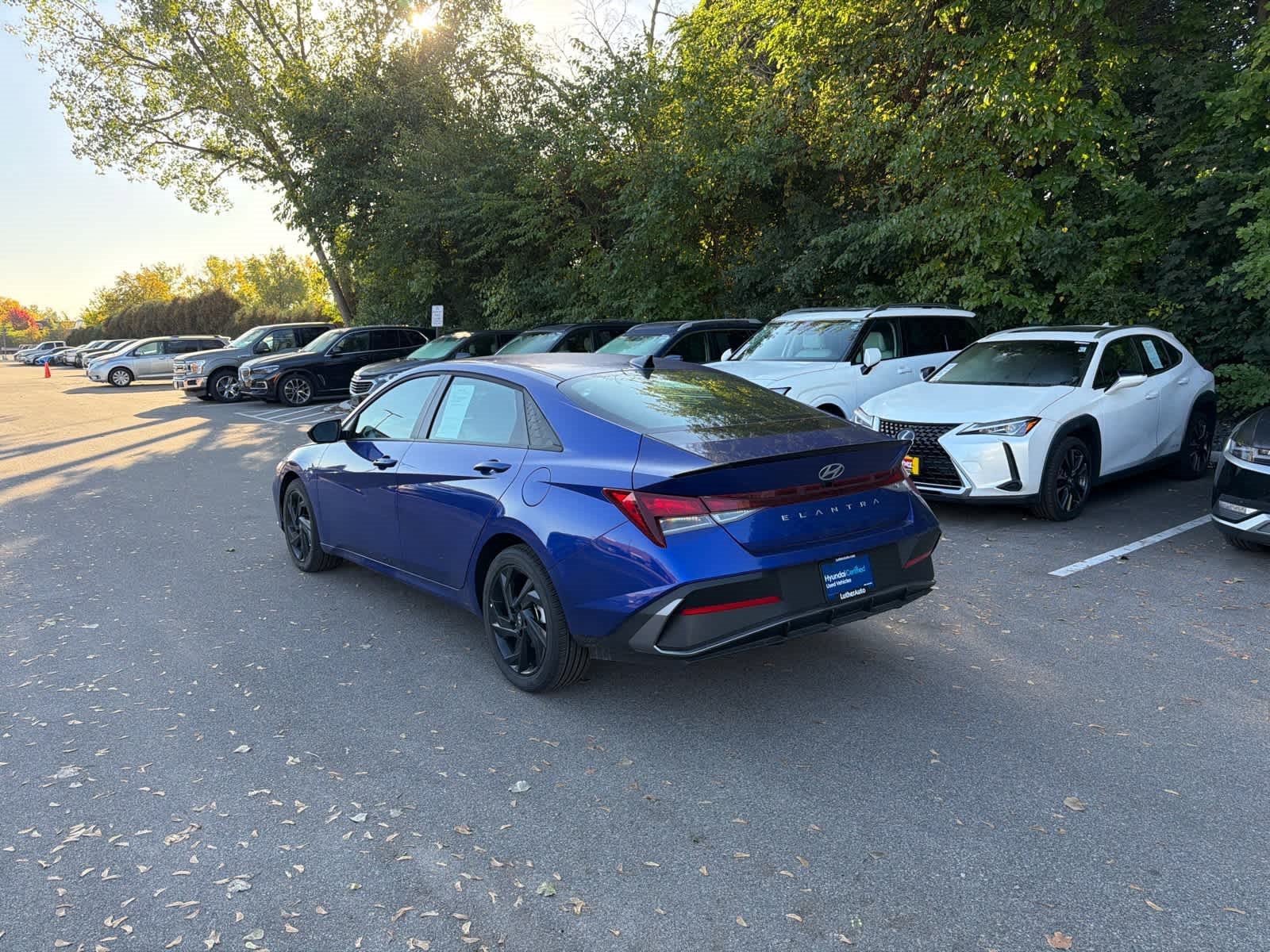 Certified Used 2026 Intense Blue Hyundai SEL Sport image 3