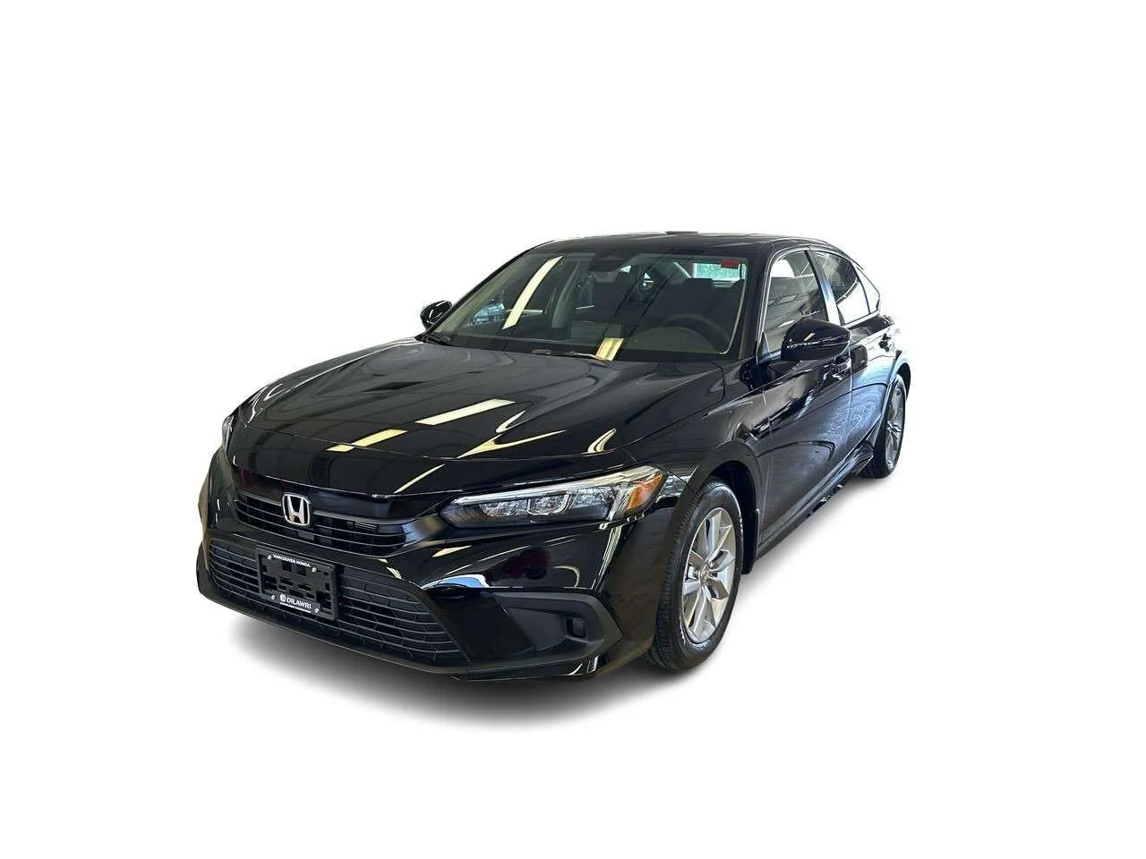Used 2024 Crystal Black Pearl Honda Sedan EX CVT Certified Pre-Owned   No Accident   L image 4