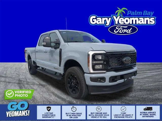 New 2026 Glacier Gray Metallic Tri-Coat Ford F-250® Lariat® image 1