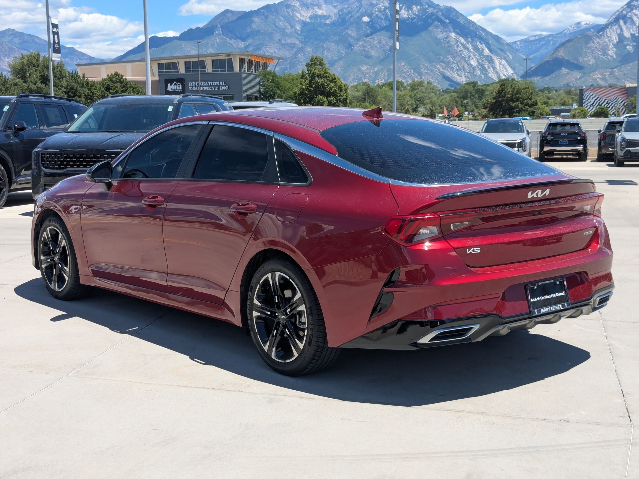 Used 2023 Passion Red Kia GT-Line image 3