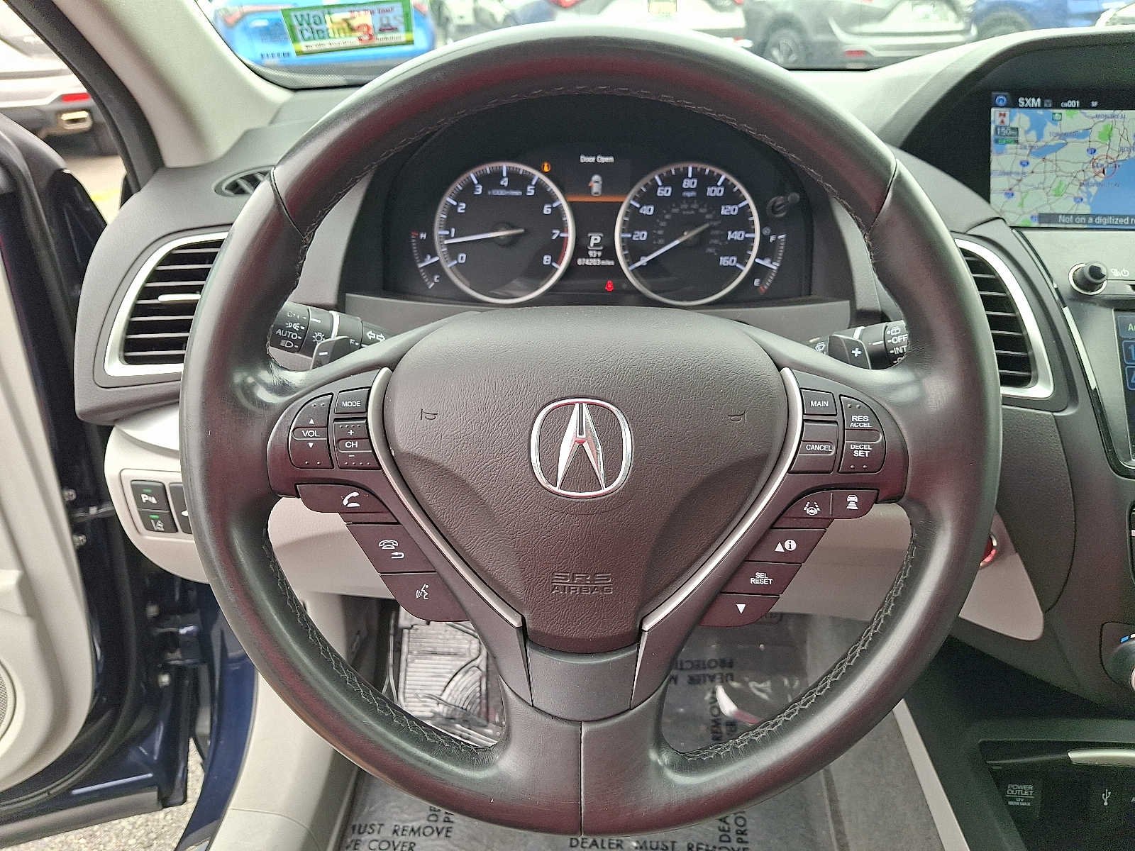 Certified Used 2017 Fathom Blue Pearl Acura w/Advance Pkg image 21