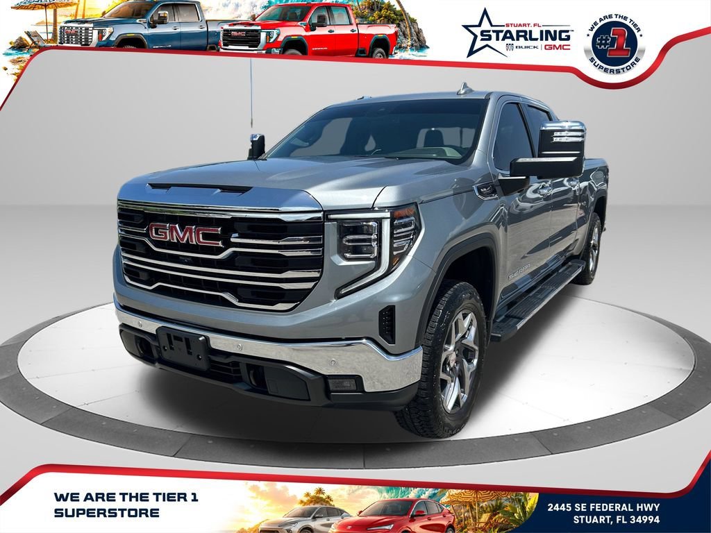 Used 2025 Sterling Metallic GMC SLT image 1